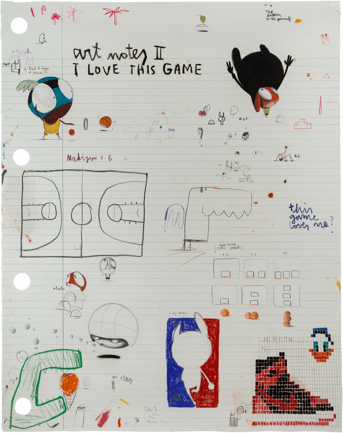 NBA Art Note 2, 2022