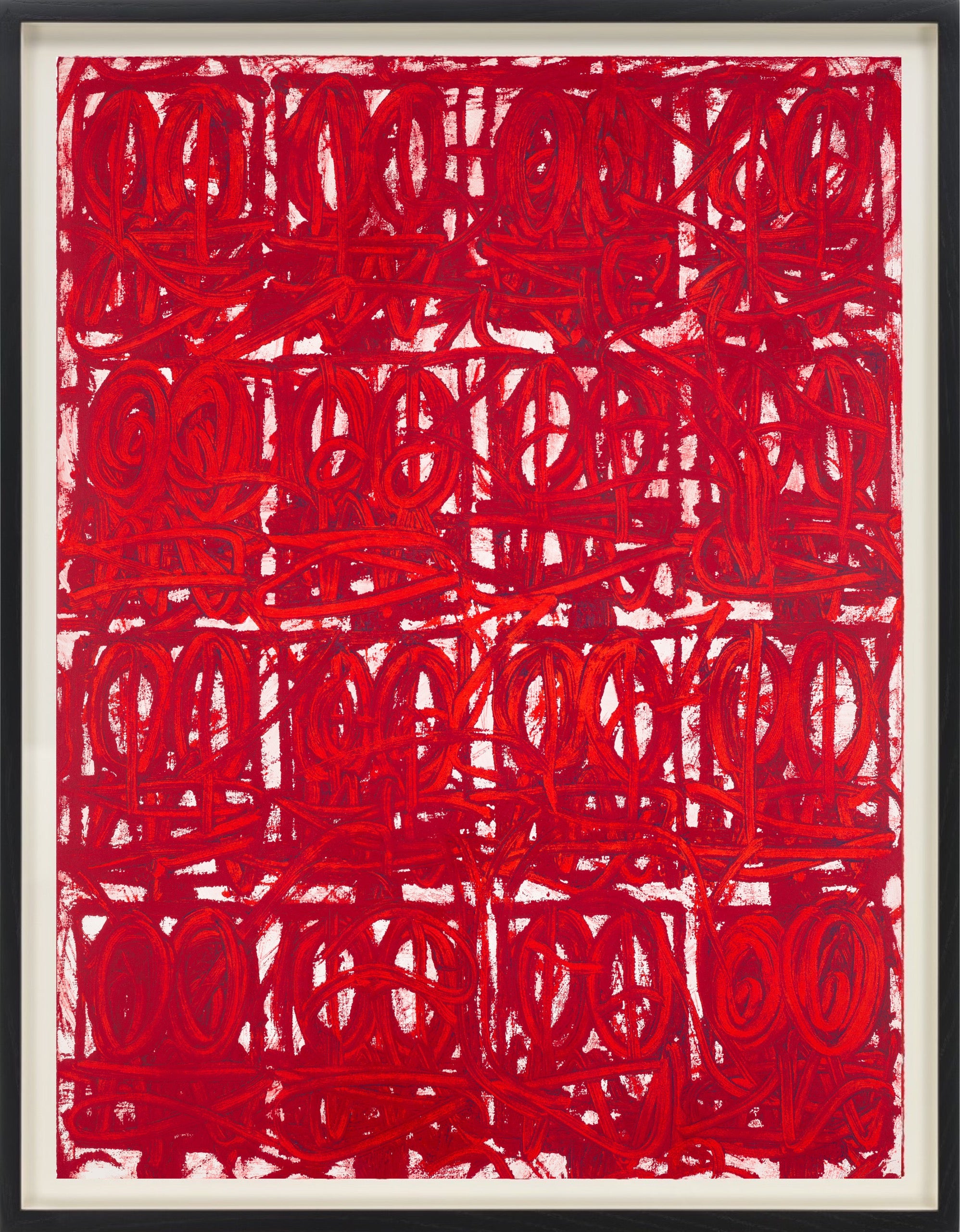 Untitled Large Anxious Red, 2021